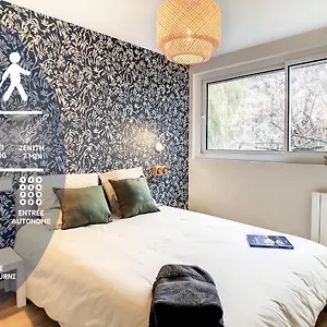  Apartamento Ancely Neuf Deco Aero - Parking Gratuit - Proche Blagnac